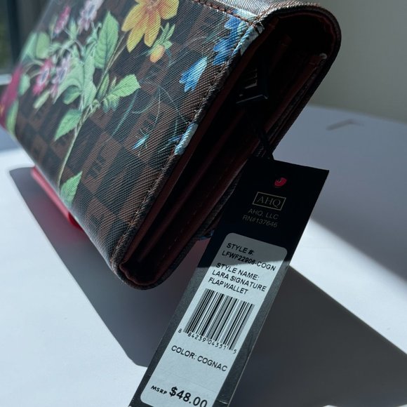 Flap Wallet Floral - Picture 2 of 7